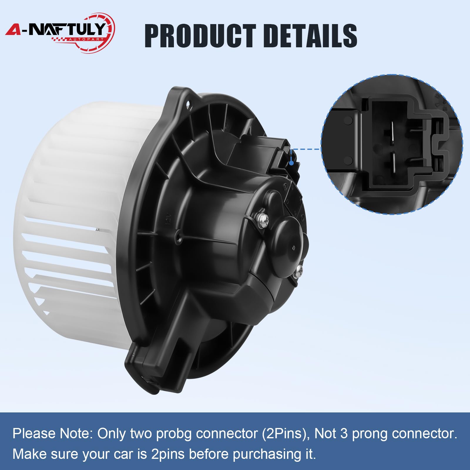 YHTAUTO AC Heater Blower Motor For Honda Accord, Odyssey, Pilot, Acura MDX - Replacement Part - View #8