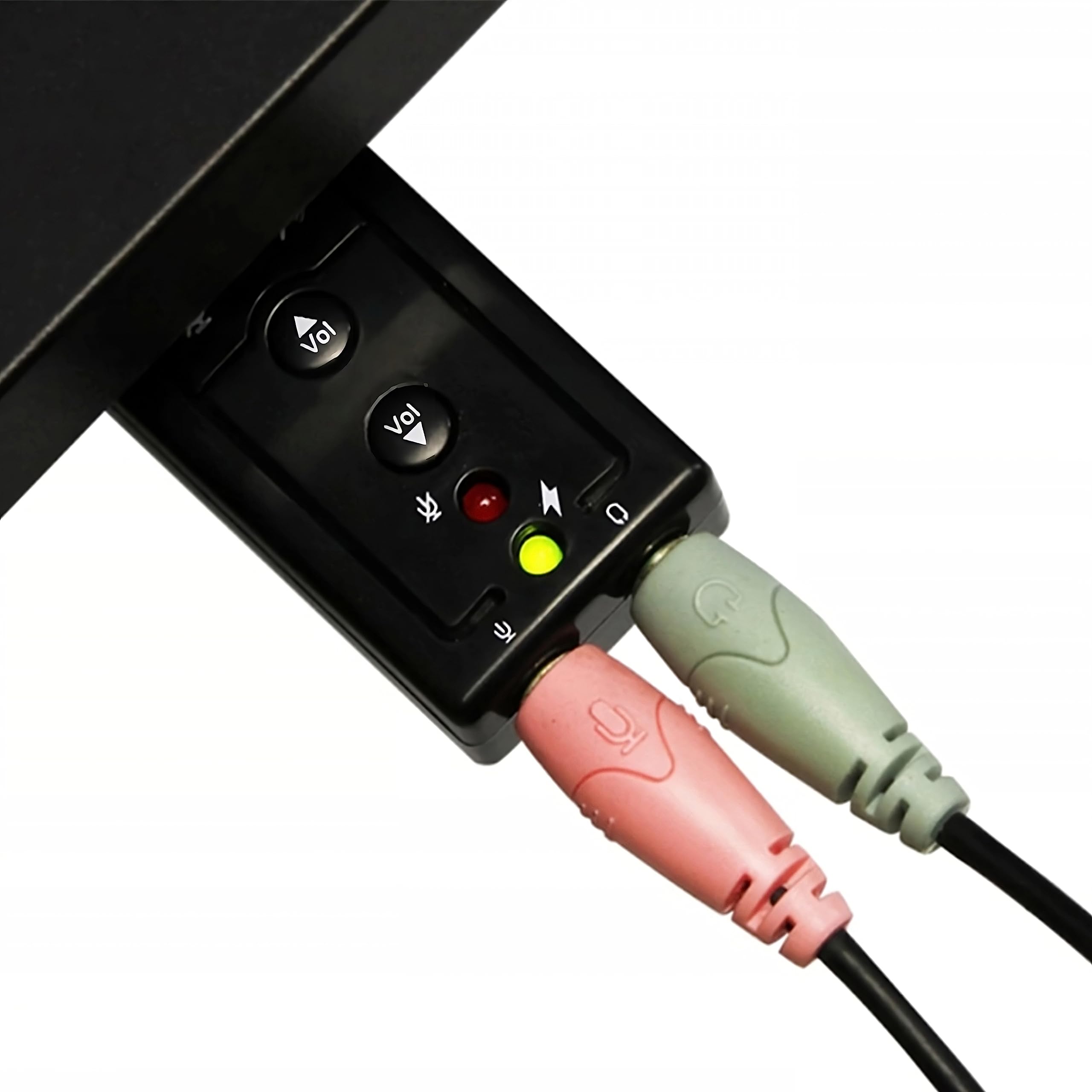 Retoo USB Carte Son Externe USB 2.0 Surround Sound Audio Stéréo Adaptateur Sound Card Compatible pour PC Windows, Ordinateur Tablette, PC, Adaptateur Externe Connecteur pour Casque Microphone