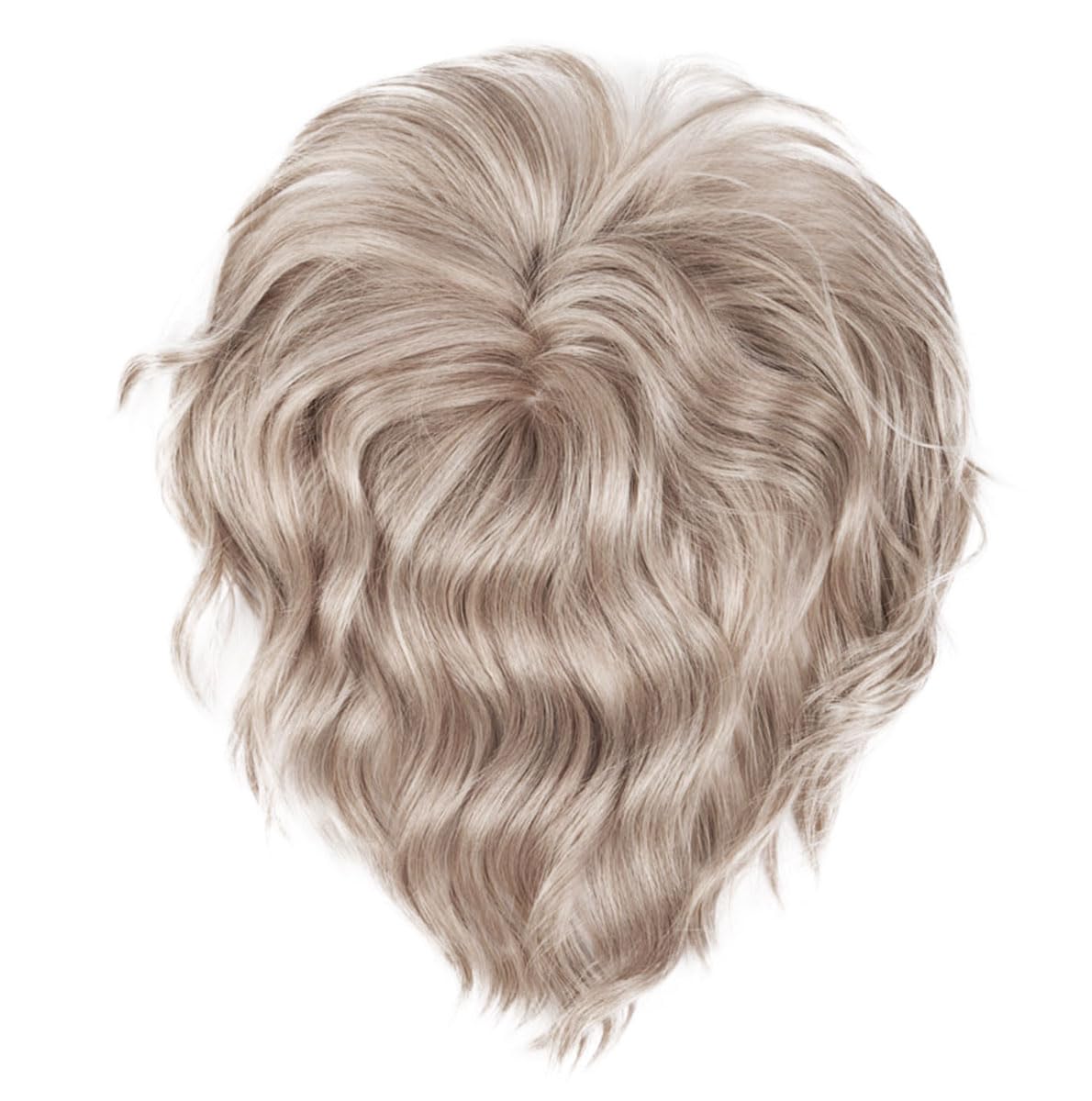 Hairdo Top Beach Waves Clip-In Hair Topper Wig Hairpiece by Hairuwear, R56/60 Silver Mist
