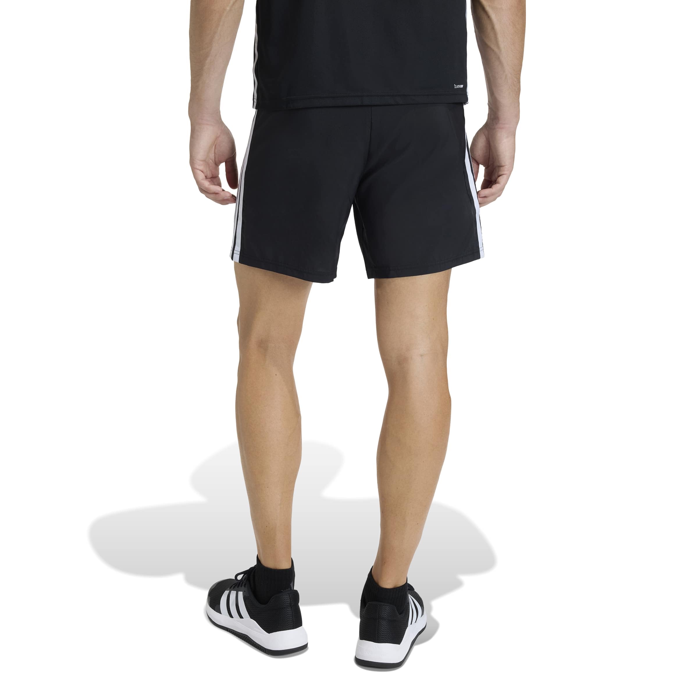adidas Workout Essentials Base 3 Stripes Woven Short 7 Inches - Shorty Mezczyzni