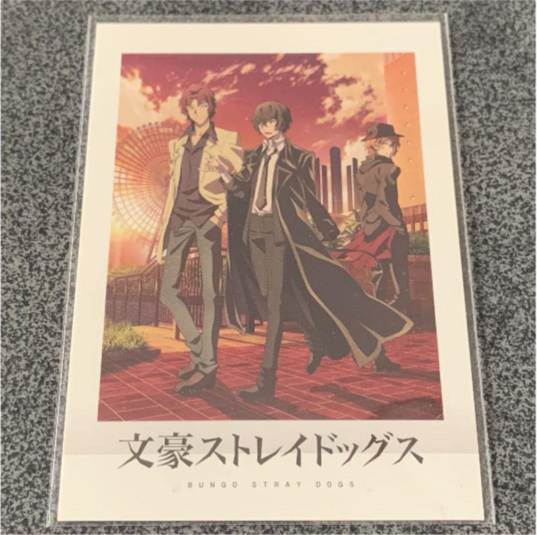 文豪ストレイドッグス 文スト 購入特典ポスター 太宰治 織田作之助
