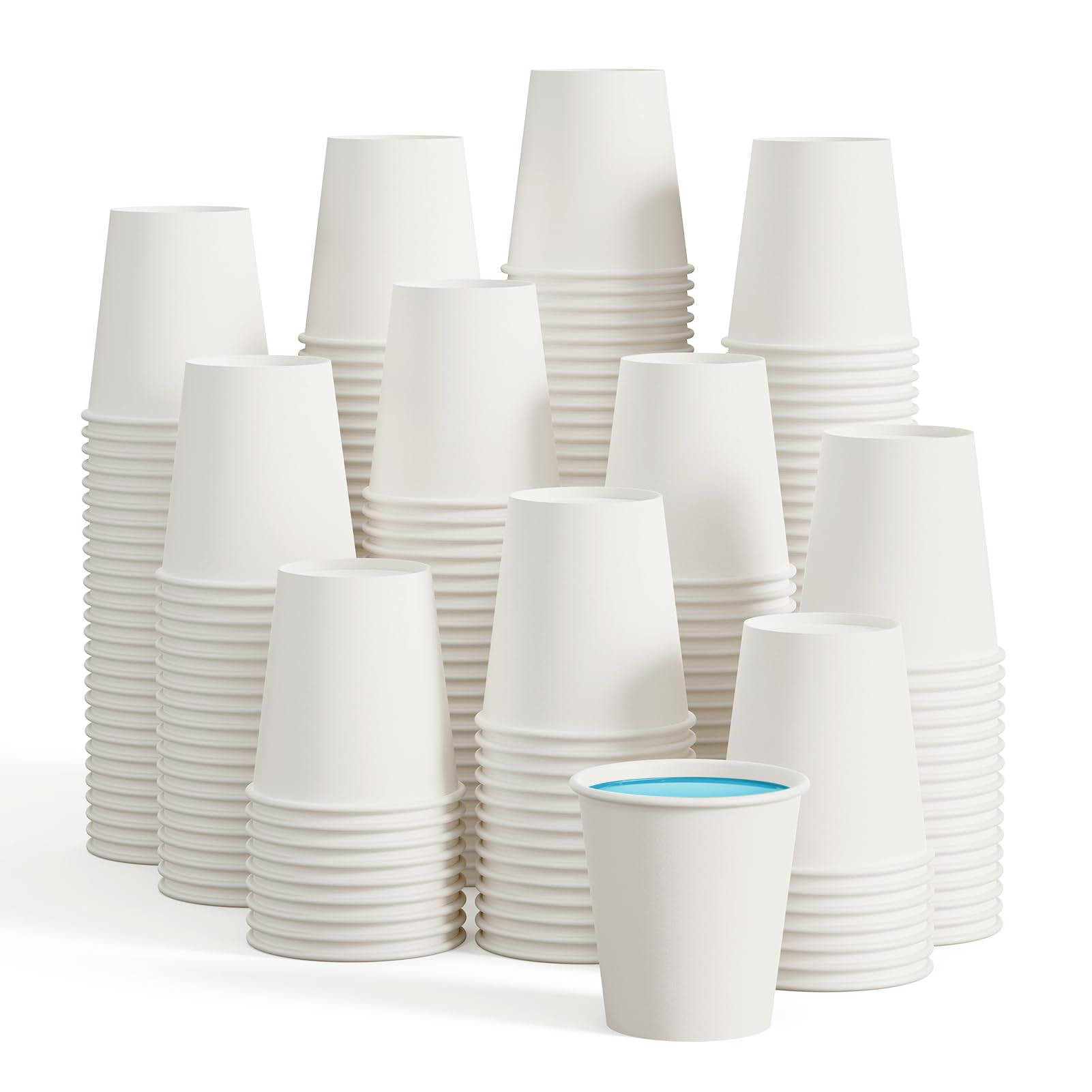 Gobelets en papier 118 ml pour pique-nique et barbecue en famille