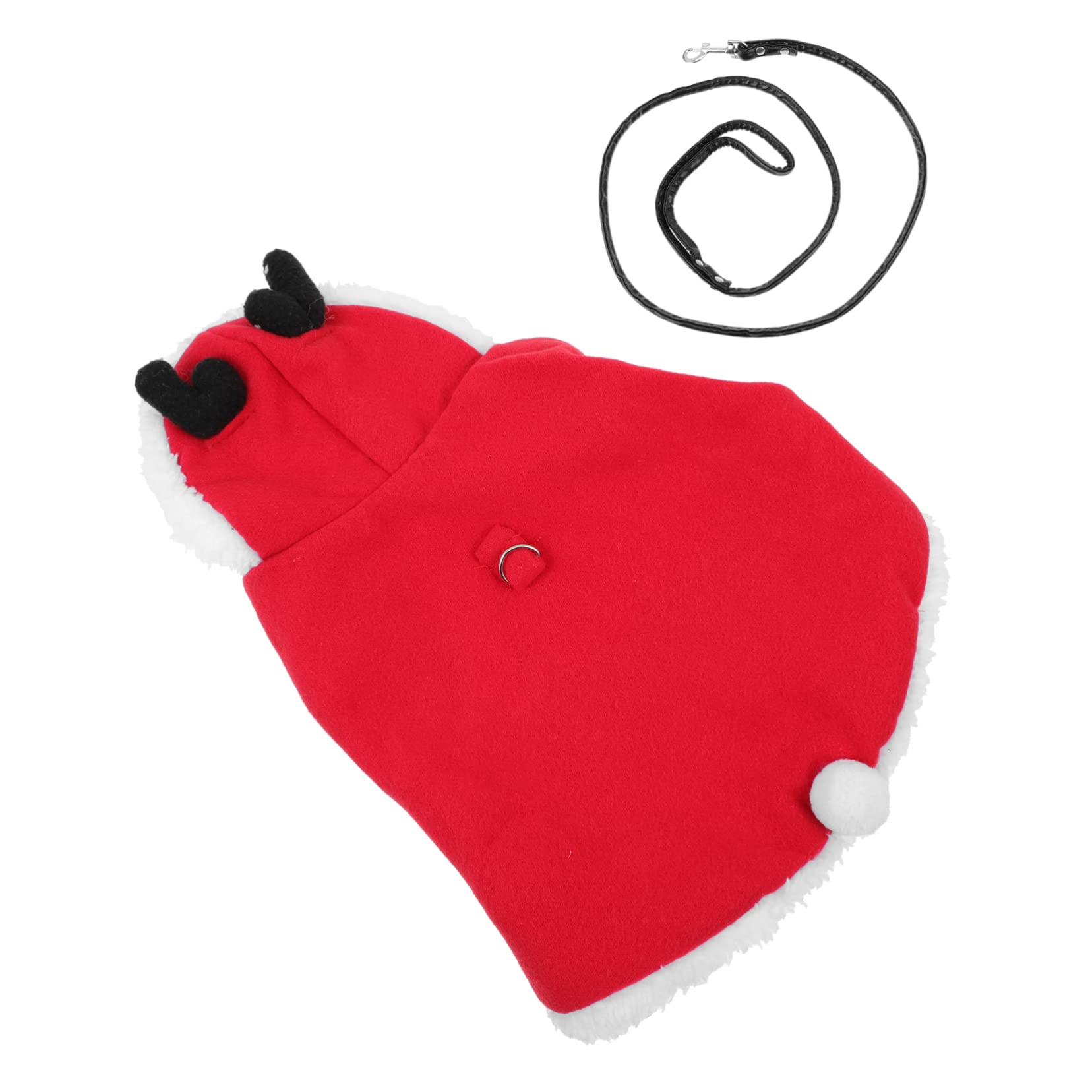 Didiseaon 3Pcs Maiale Riccio Vestito Petto Cincillà Rosso Christams Ratto Vacanza Corda Furetto Gatto Per Con Piccolo Cucciolo Coniglio Cappello Cinghia Bunny Antler Criceto