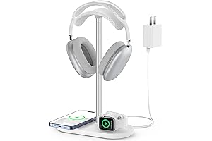 HiWe 3-in-1 AirPod Max Charger Stand