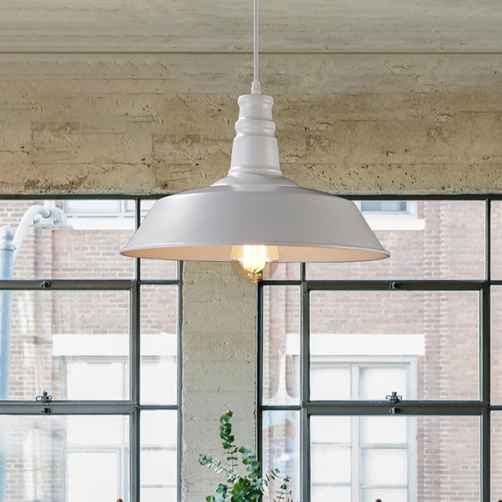 Creative Cap Shaped Metal Chandelier, Base Single Head Pendant Lamp, Ceiling Lighting Fixtures, Bedroom Dining Room Bar Decoration Hanging Light(Dark)