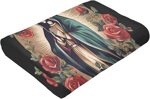 Miniatura 3 de Traditional The Virgin Mary se sienta cómodo con nuestra manta de forro polar ultrasuave, perfecta para el hogar y viajes, de 60 x 50 pulgadas