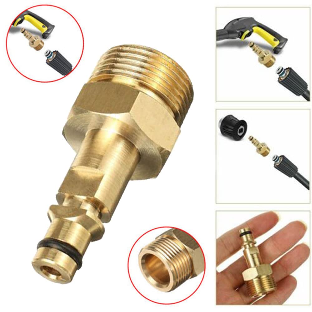 ECSiNG Hochdruckreiniger Adapter - Kompatibel Mit Karcher & Stanley Lanzen