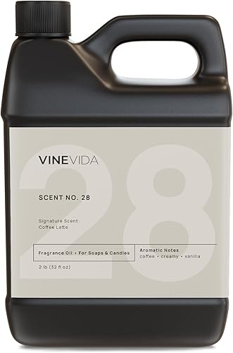 Miniatura 961 de VINEVIDA [4 onzas] Aceite de fragancia de madera de teca de caoba para fabricación de velas y fabricación de jabón, aromas de velas prémium para