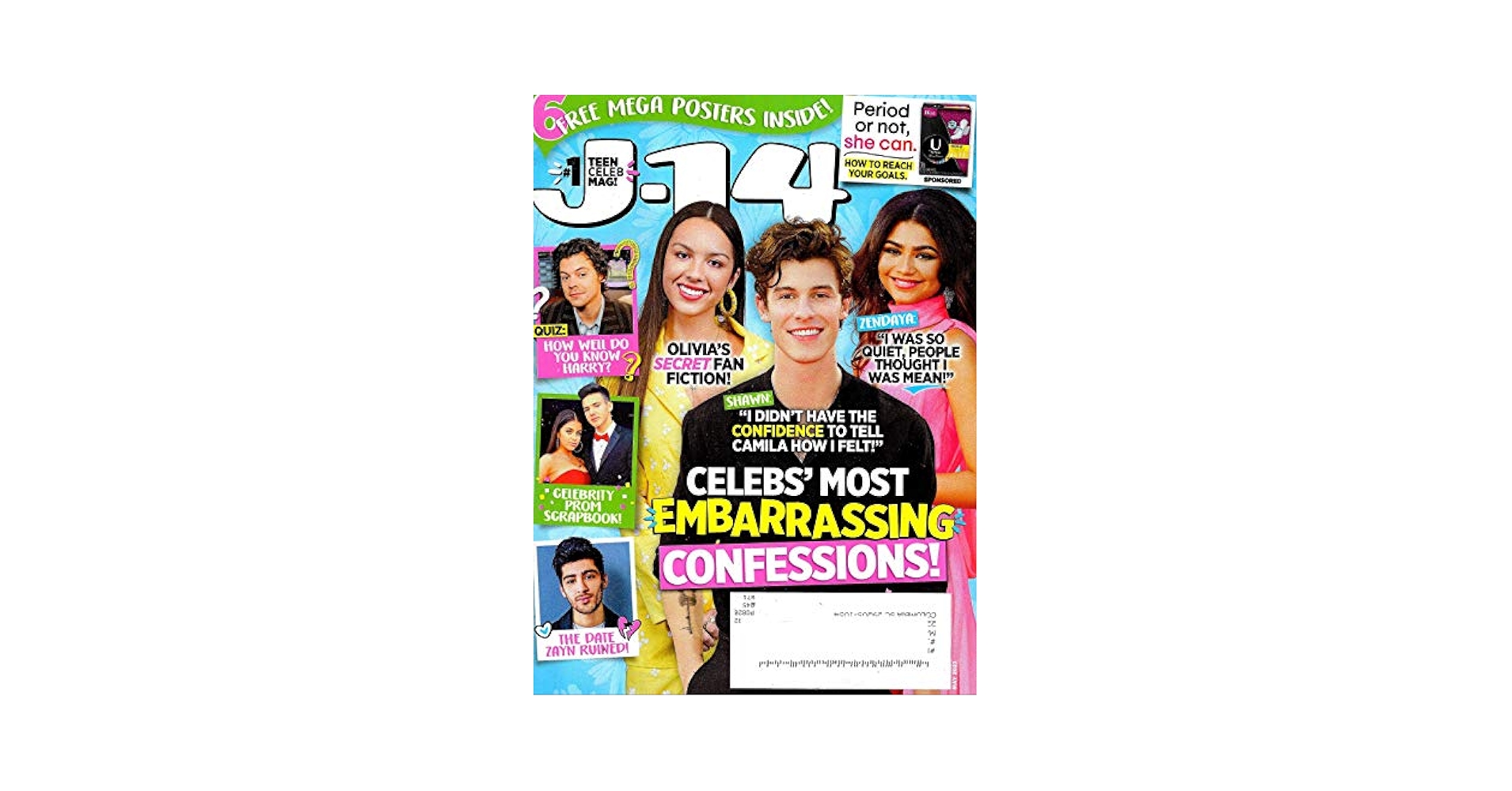 J-14 Magazine (May, 2021) Olivia Rodrigo, Shawn Mendes