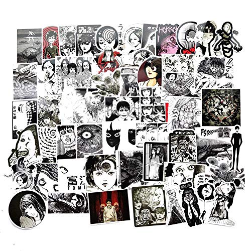 Tomoe Ito Junji Terror Persönlichkeit Außenhandel Wasserdicht Auto Aufkleber Cartoon Trolley Koffer Graffiti Aufkleber Cover