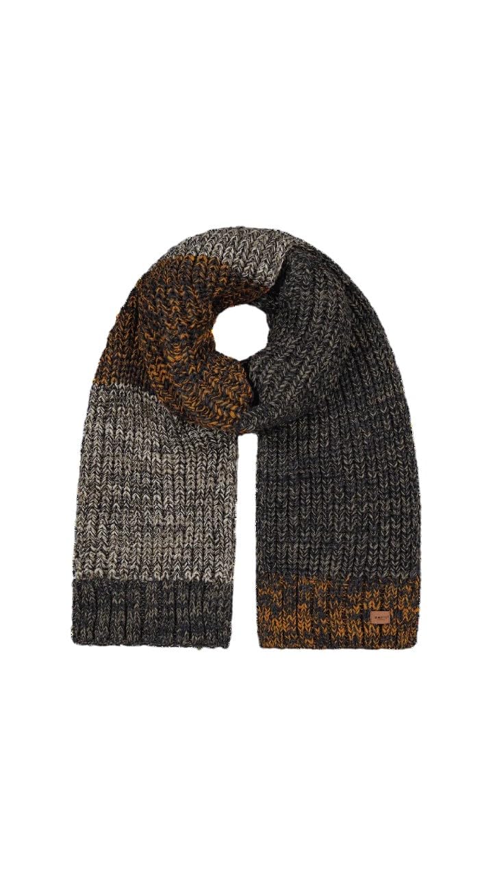 Barts Akotan Scarf Heavy Scarf, Dark Heather, Uni Mens