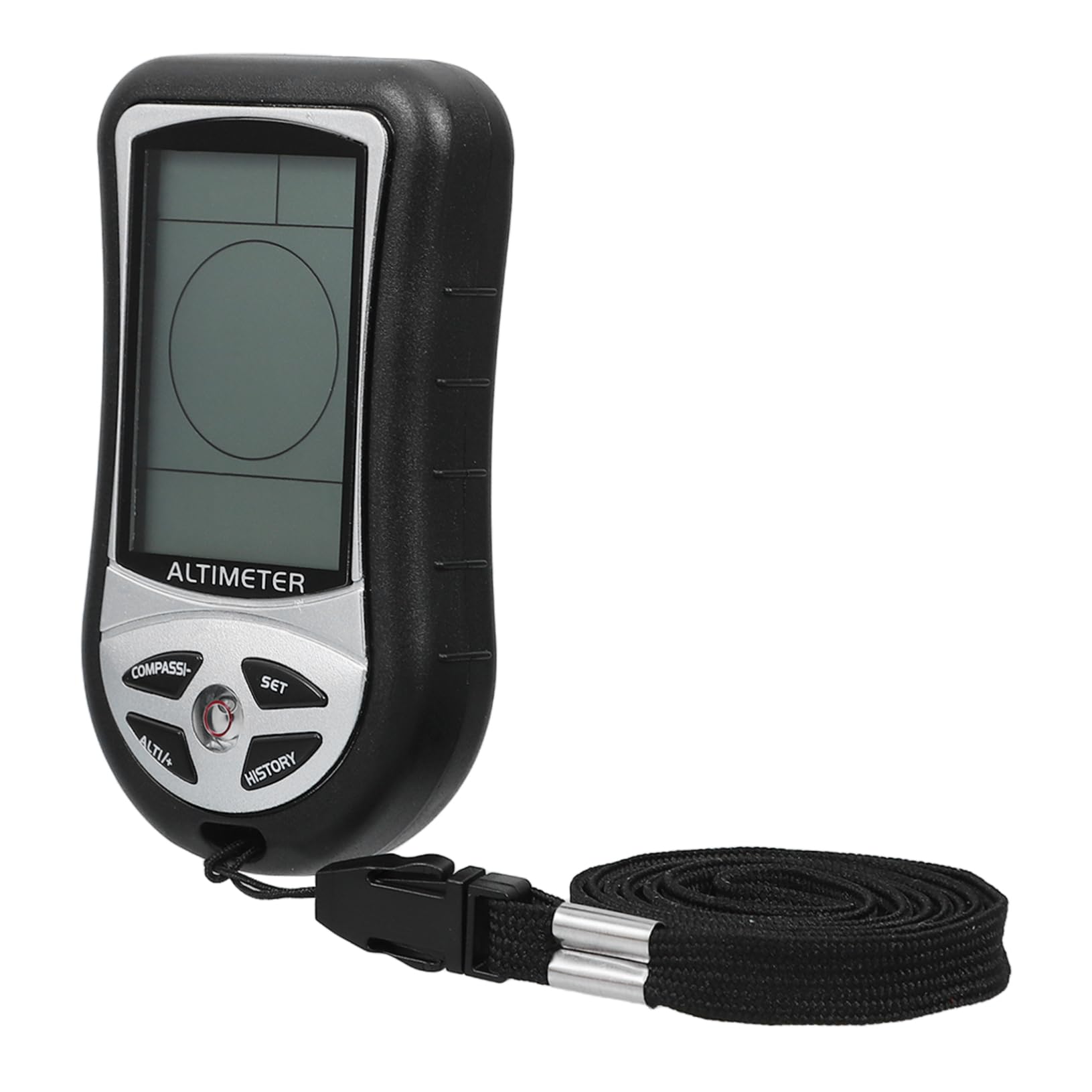 Yardwe compas numérique portable noir avec baromètre électronique de mesure - 8