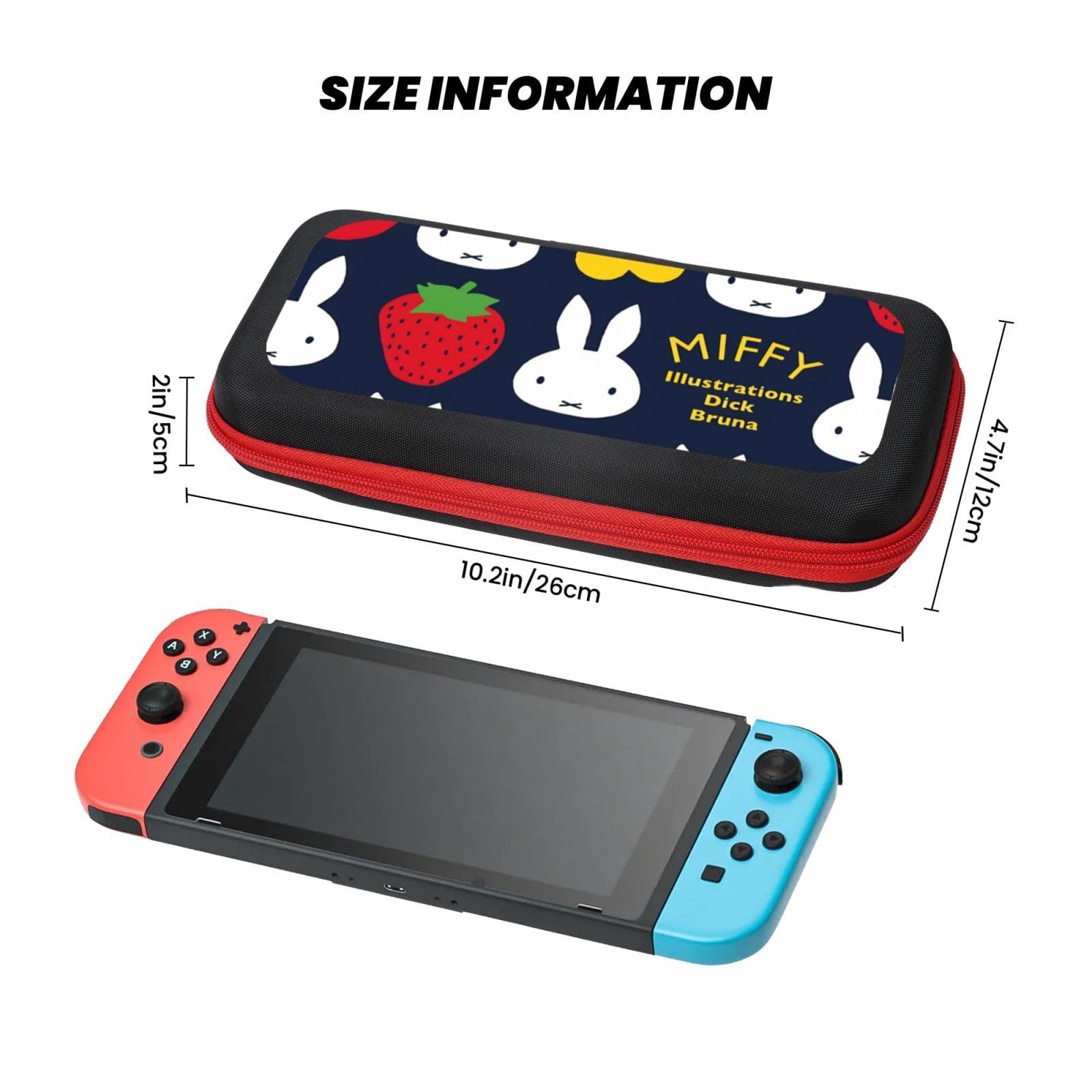Amazon.co.jp: ゲーム機保護 Switchケース Miffy ミッフィー スイッチ