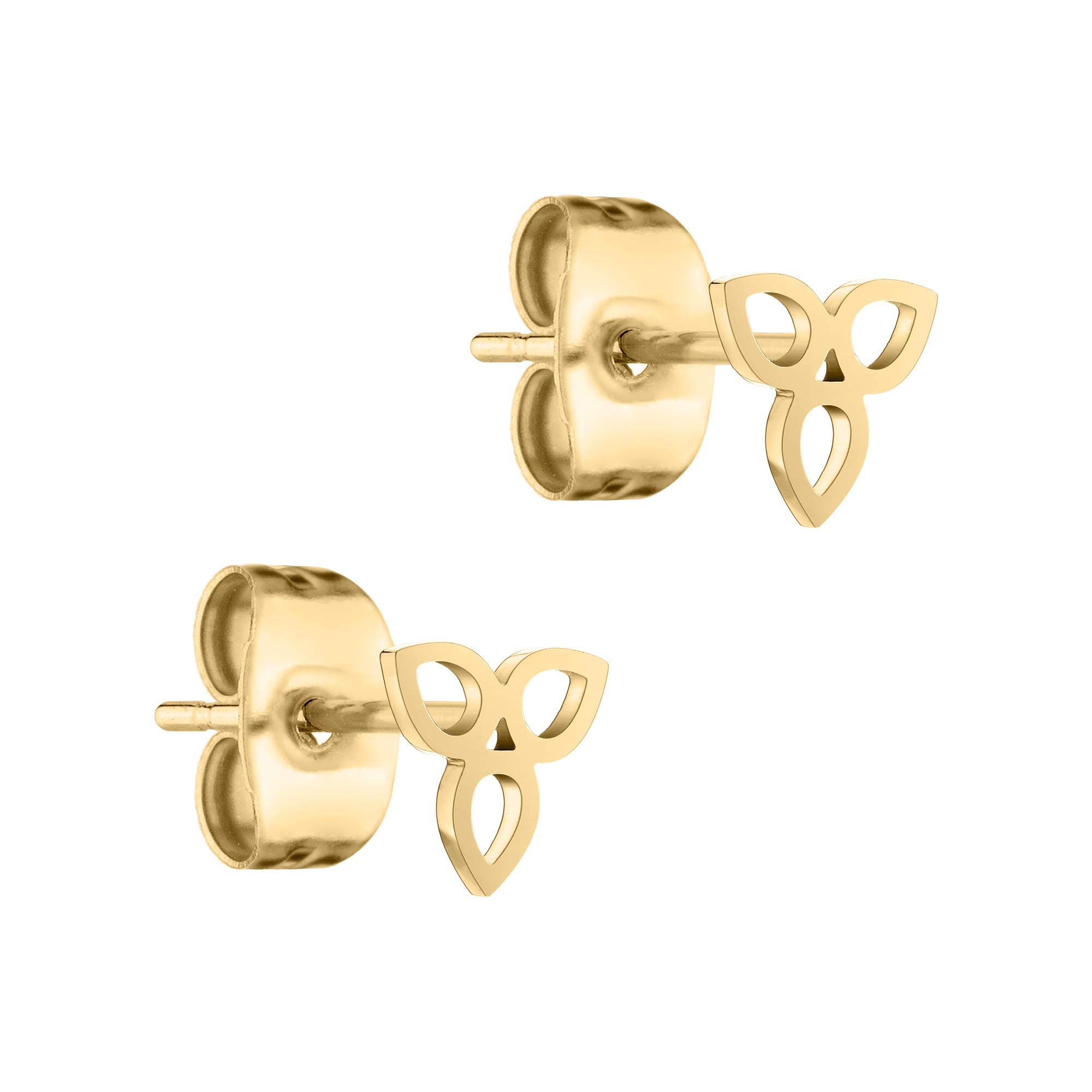 Tamaris Ohrstecker für Damen, Damen Ohrschmuck wasserfest aus Edelstahl