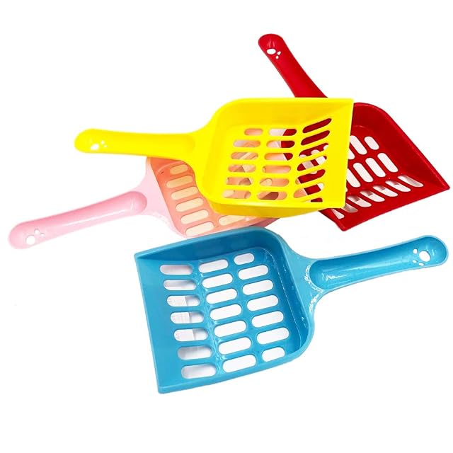 Foto 4 de 7 de SOKOYO New Cat Litter Shovel Pet Cleanning Tool Plastic Scoop Cat Sand Cleaning Products Toilet For Dog Food…