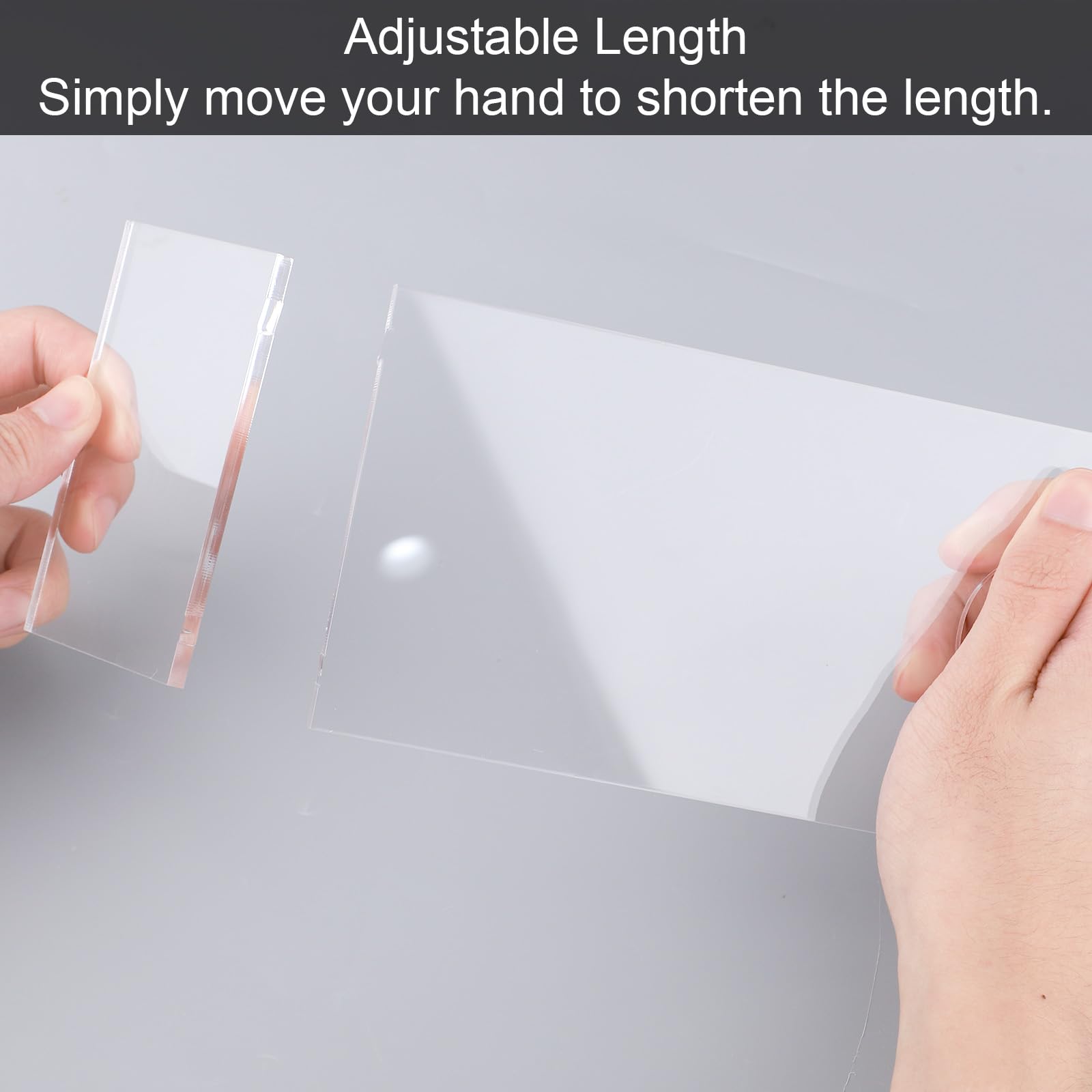 2-Pack Clear Couch & Bed Stopper – Acrylic Wall Spacers To Prevent Fire Risks & Maintain Outlet Access, Universal