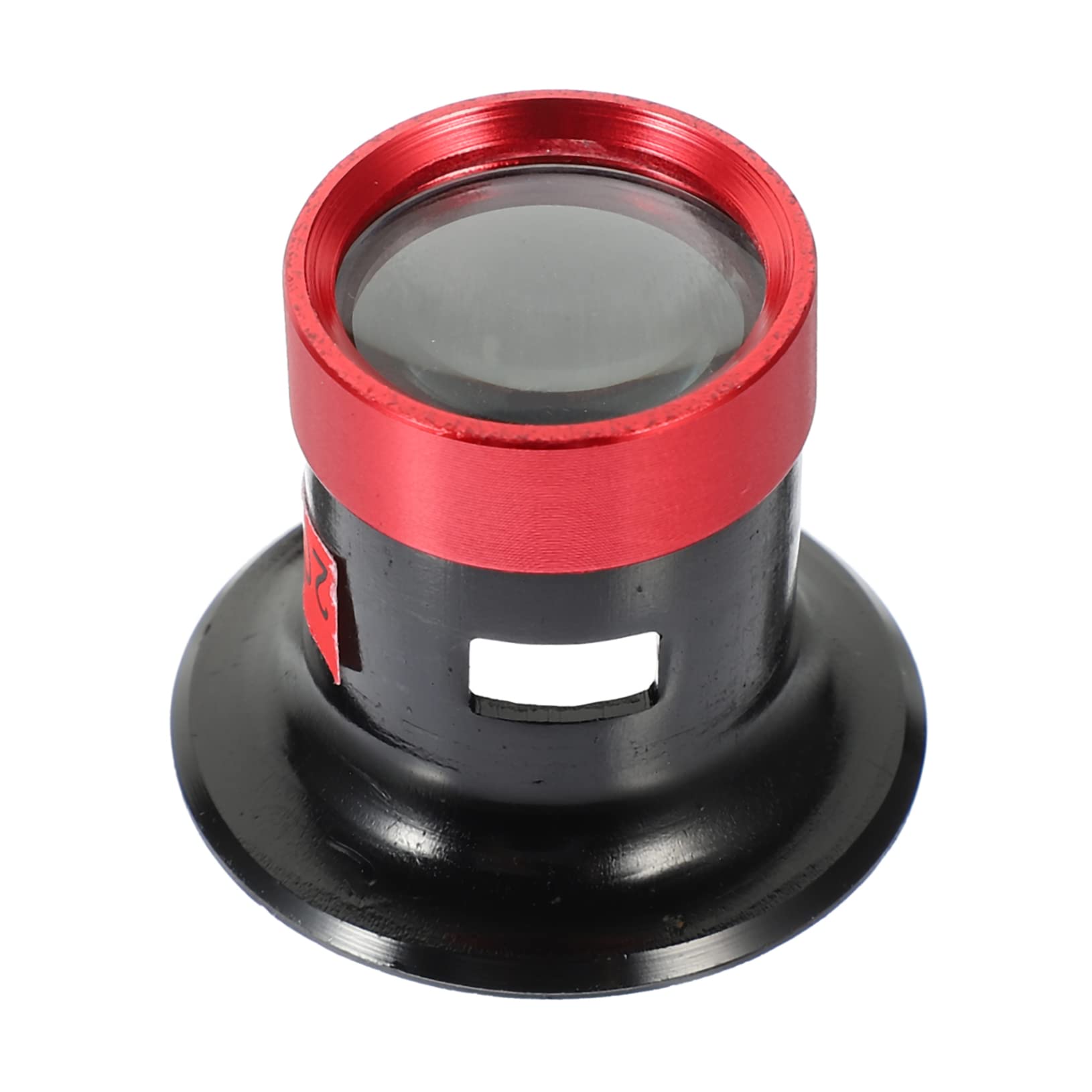 ARTIBETTER Metal Magnifying Glass Jewelers Loupe Scale Loupe Magnifier Loop Magnifier Professional Jewelers Tool