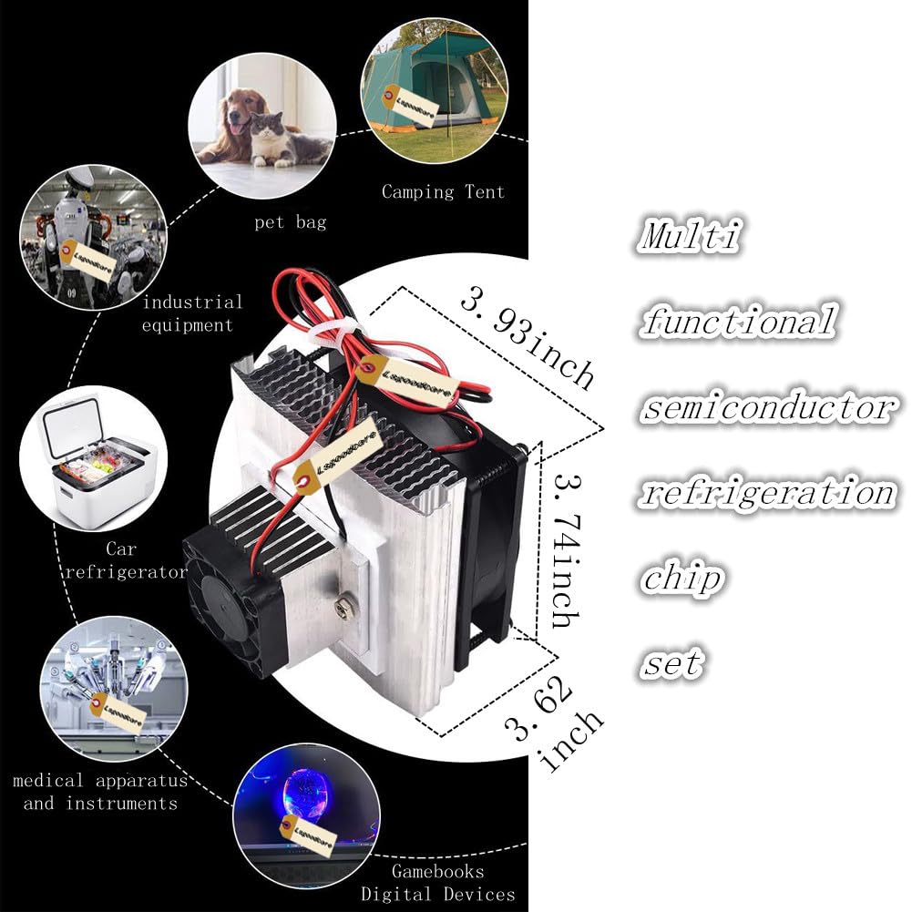 Amazon.com: Lsgoodcare DIY Peltier Cooler Kit 12V Semiconductor