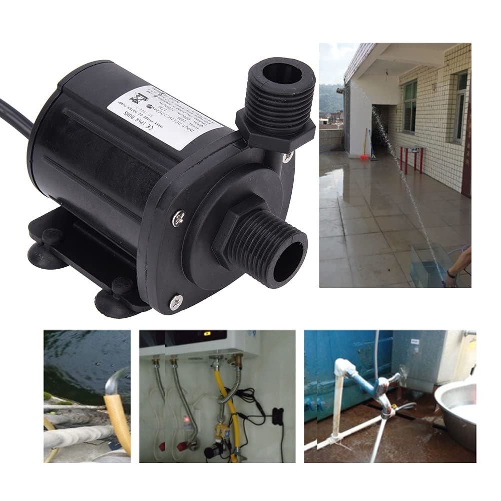Pompa dell'acqua da 12 V, pompa dell'acqua sommergibile senza spazzole