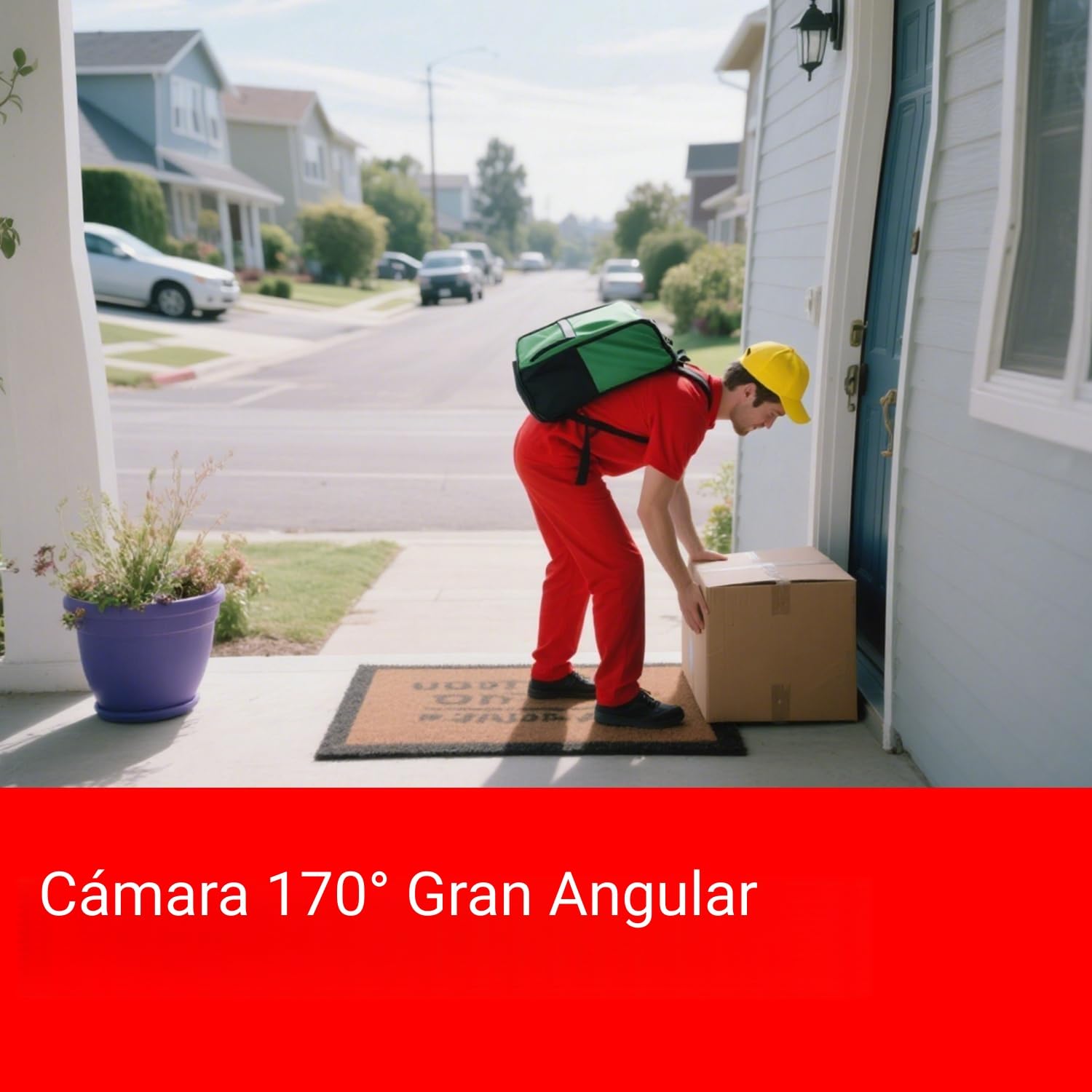 TKMARS Timbre Inalámbrico Exterior Impermeable, Timbre de Vídeo con Pantalla y Cámara 1080P Videoportero IP65 Intercomunicador Doorbell Cámara al Aire Libre Notificación Instantánea Visión Nocturna