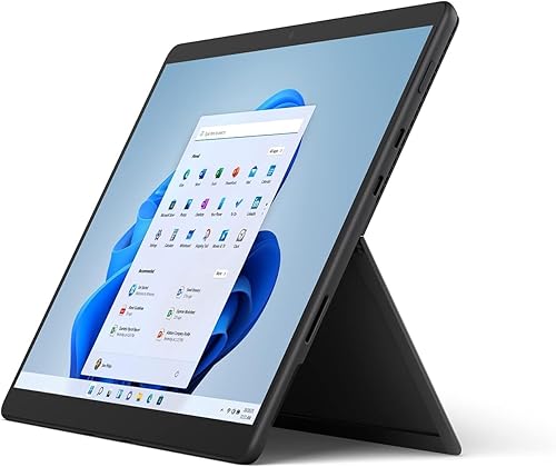 Microsoft Tablet Surface Pro 8, Intel Evo i5-1145G7, 8 GB de RAM, SSD de 512 GB, gráficos Intel UHD, pantalla táctil de 13 pulgadas, computadora