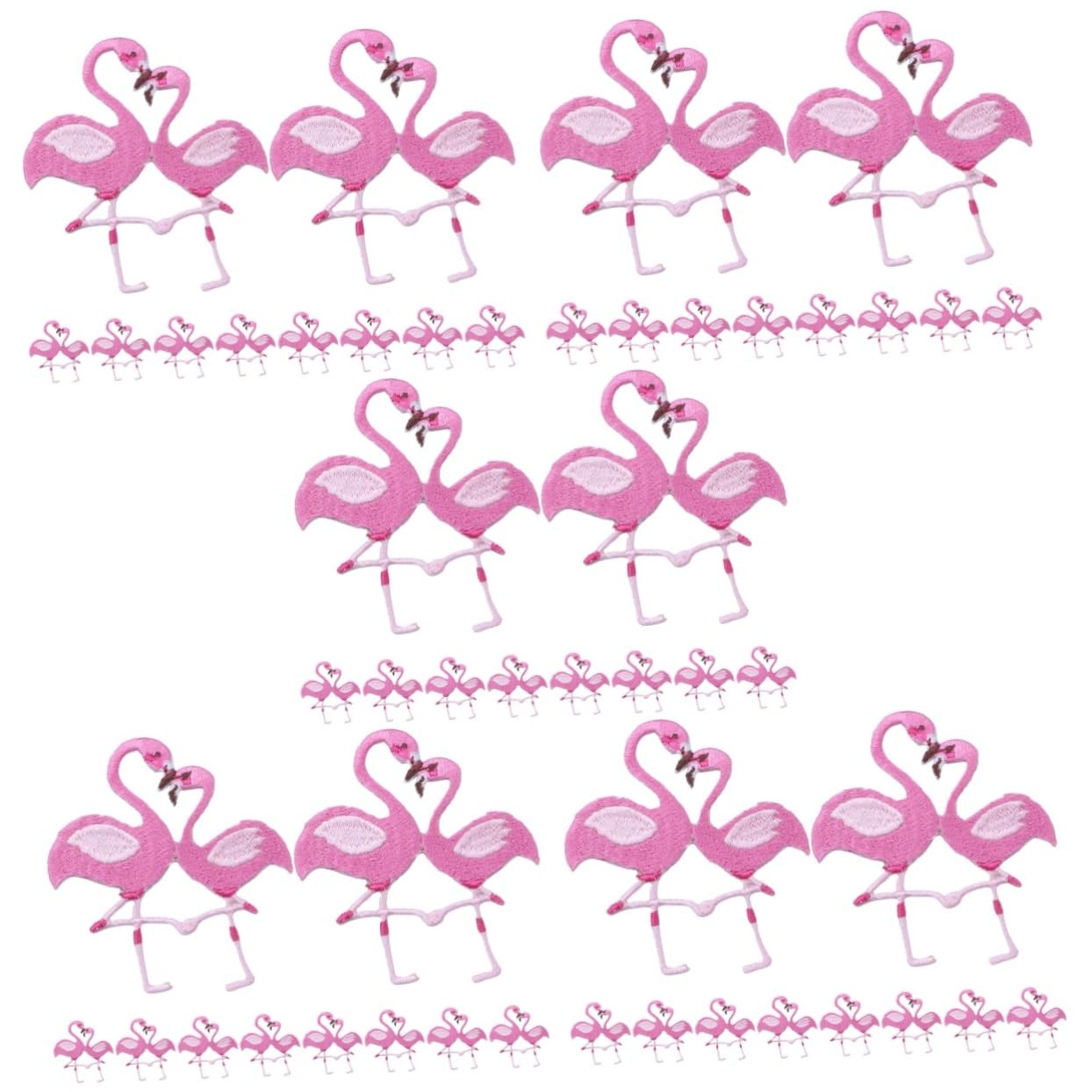 Angoily 5 Set Toppe Adesive Ricamate Per Cucire E Stirare Applicazioni Decorative Per Abbigliamento E Borse Per Progetti Fai Da Te E Riparazioni Vestiti 10 Pezzi * 5