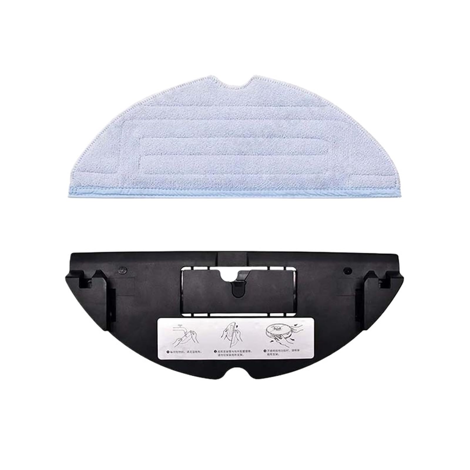 WEIGEXIEO Sweeping Mop Mounting Bracket ，Compatible For Roborock， S7 S70 S75 T7S Robot Vacuum Cleaner Spare Parts Water Tank Tray, Tank body