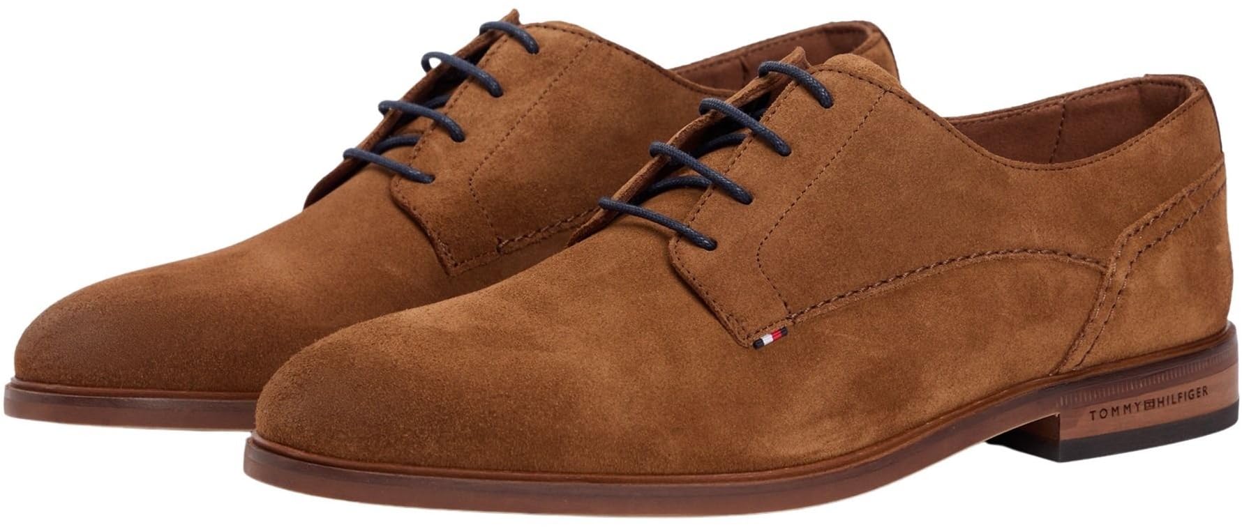 Tommy Hilfiger Hilfiger Suede Dress Shoe Fm0fm05776, Scarpe Derby Uomo
