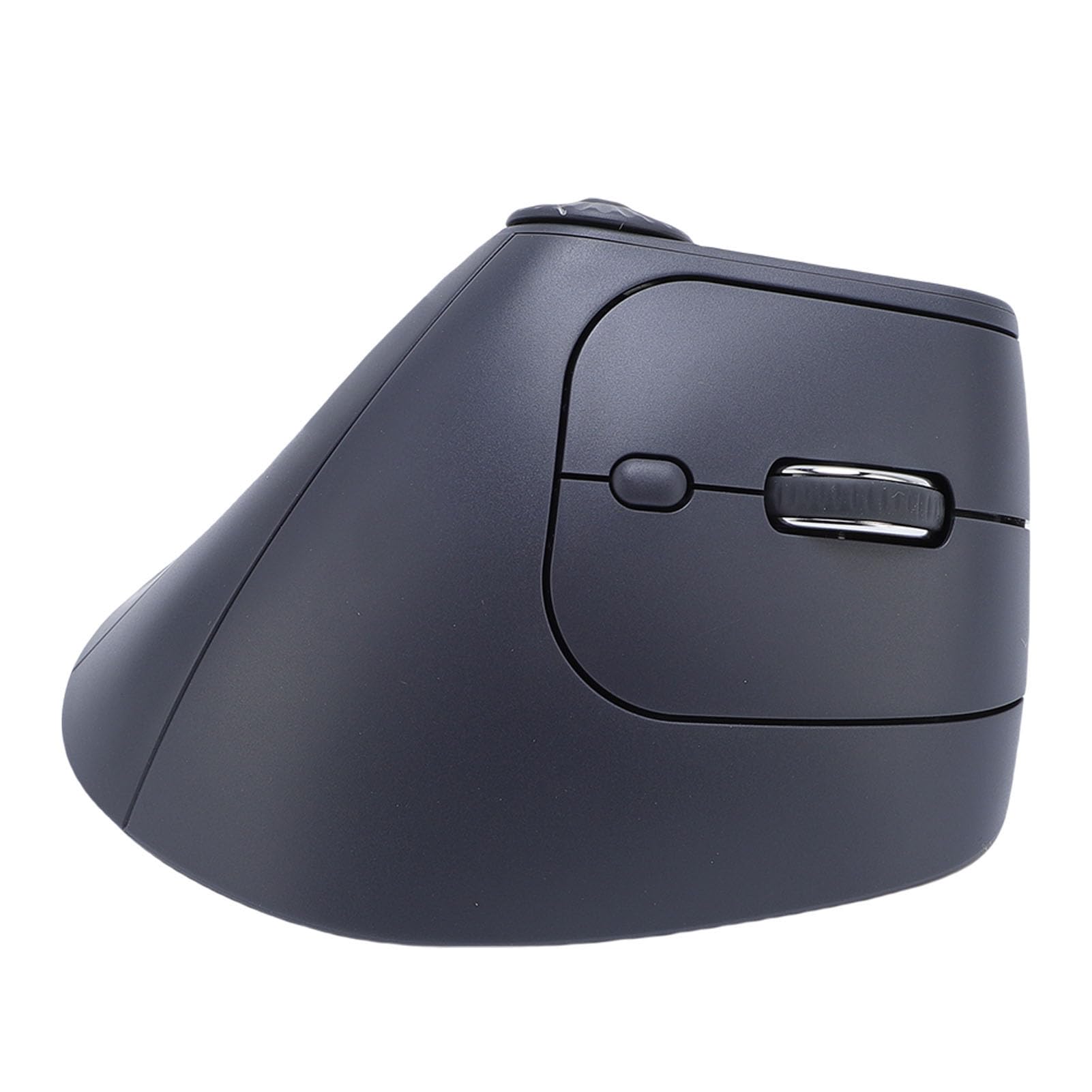 SUNGOOYUE Ergonomische Vertikale Kabellose Maus, Einstellbare DPI, Wiederaufladbare Silent-Click-Maus mit LED-Anzeige und Dual-Mode-Bluetooth 5.1 2,4 GHz, für Laptop-Desktop-Computer OS