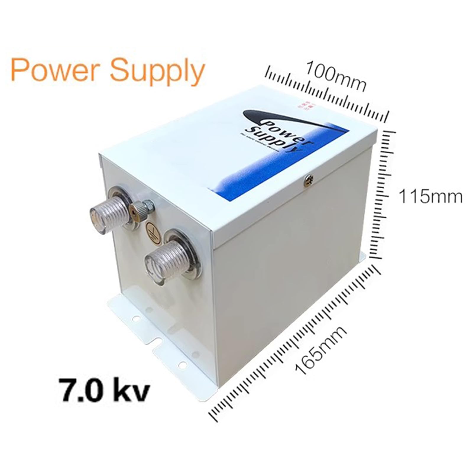 Jonizujący pręt powietrzny, antystatyczny, generator wysokiego napięcia 7 kV, dmuchawa nożowa ze stopu aluminium do zastosowań przemysłowych i elektronicznych