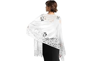 Exquisite Lace Fringe Shawls: Adorn Every Formal Attire