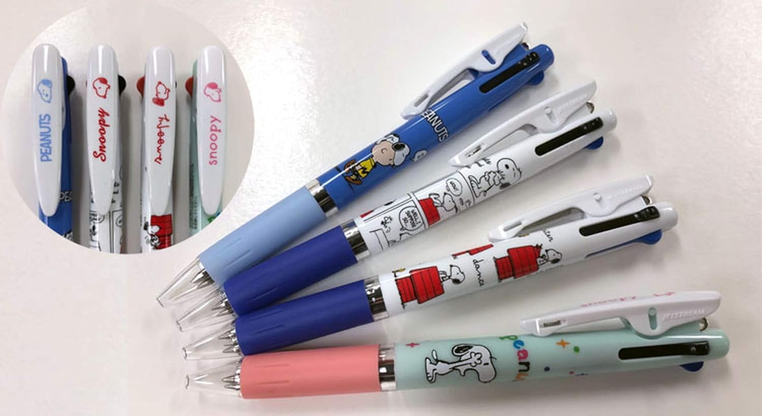 Amazon スヌーピー ジェットストリーム 3色ボールペン 0 5 C Es273c 多色ボールペン 文房具 オフィス用品