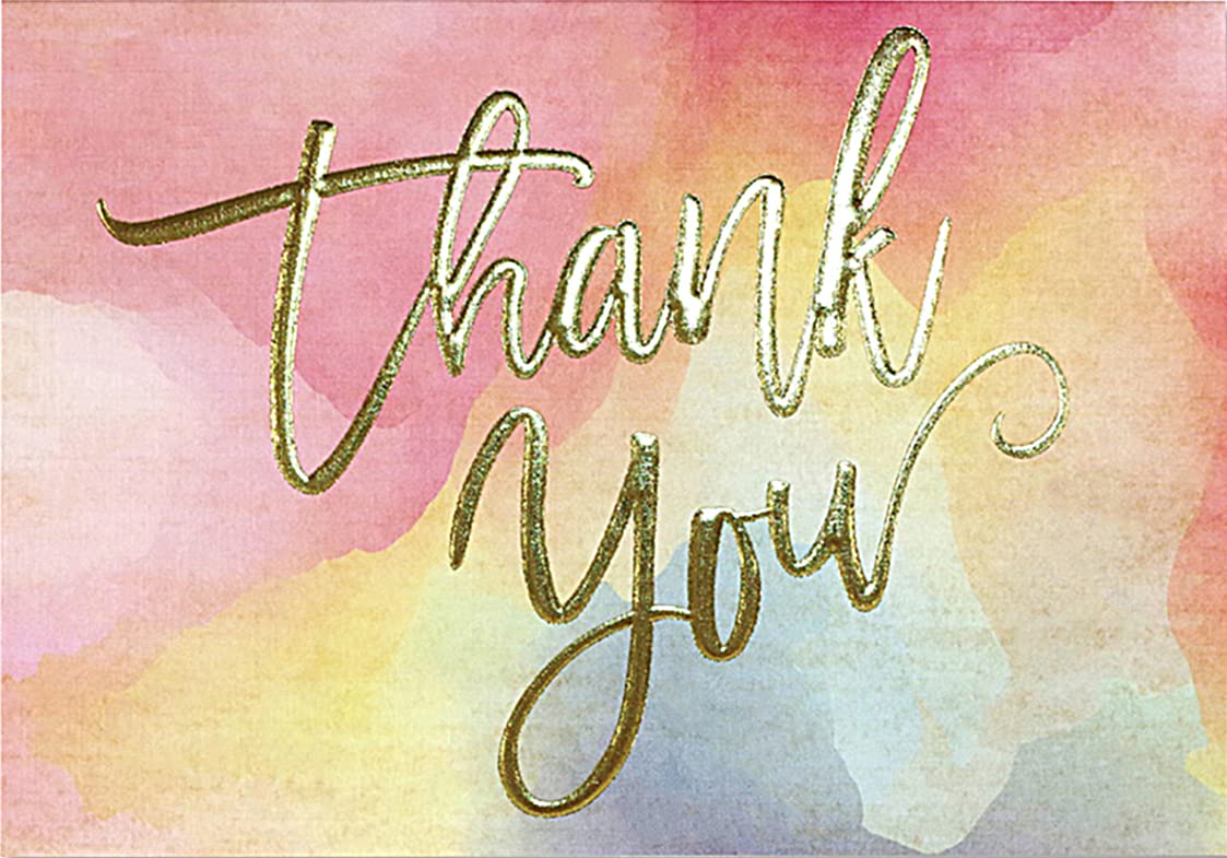Watercolor Sunset Thank You Notes (Stationery, Note Cards, Boxed Cards)