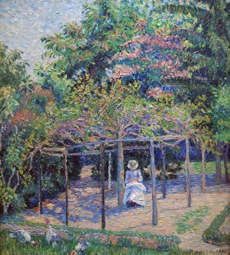 Cuadro tacchini Lucien Pissarro 60x90cm para pared vacía