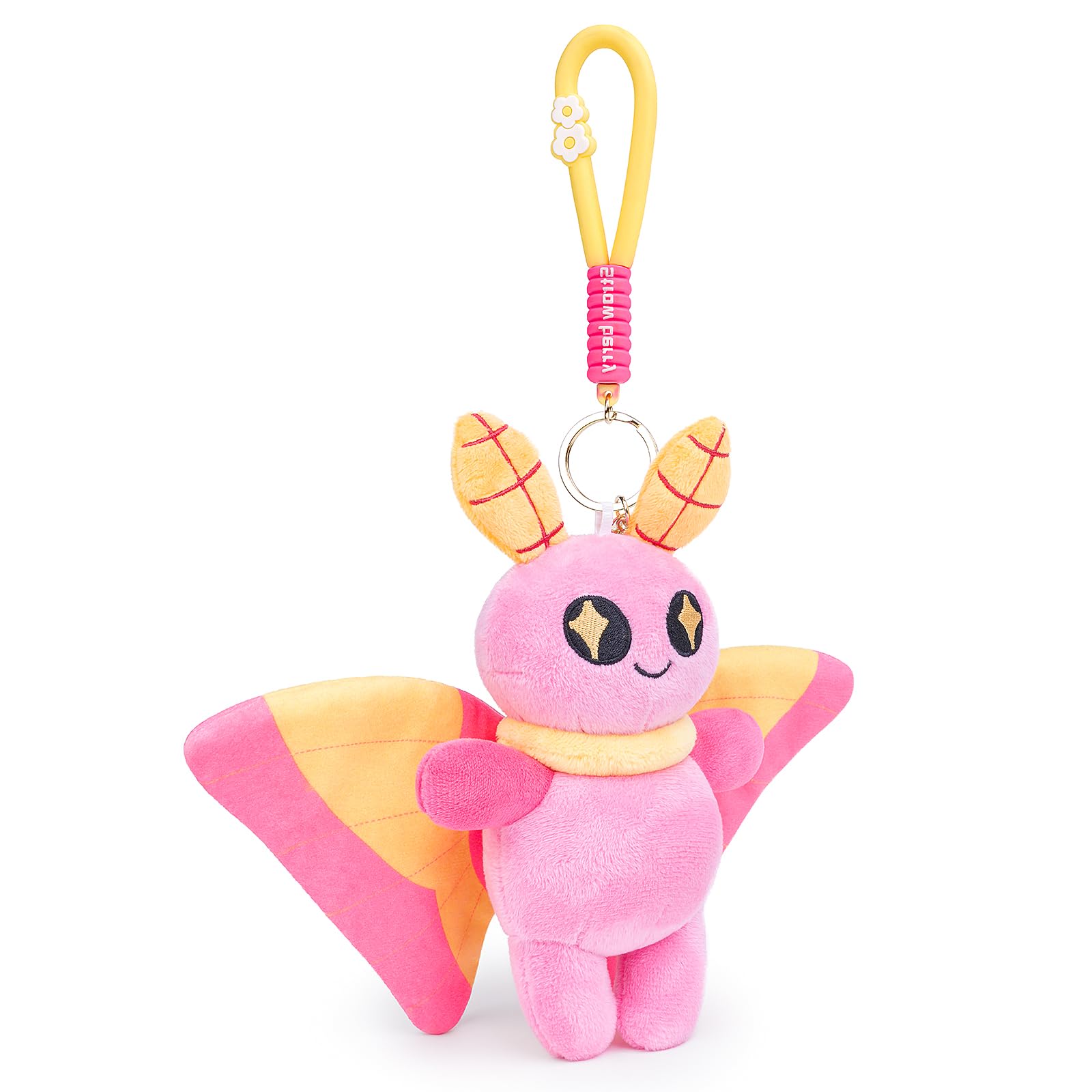 capybaraflying Soft Plush Maple Leaf Moth Widgets Plush Toy, Pink Maple Leaf Moth Animal Plush Toy - Image 3