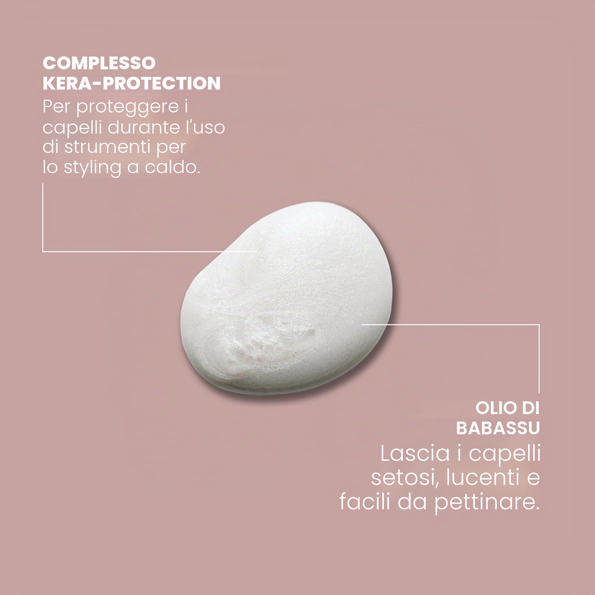 Alfaparf Milano Keratin Therapy Lisse Design, Shampoo di Mantenimento a Base di Cheratina e Collagene Vegetale, Deterge e Districa i Capelli, Prolunga i Risultati Post Trattamento Lisciante, 250ml