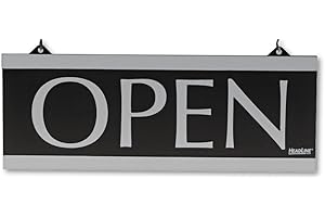 Sign Century Series Reversible Open/Closed Sign with Suction Mount