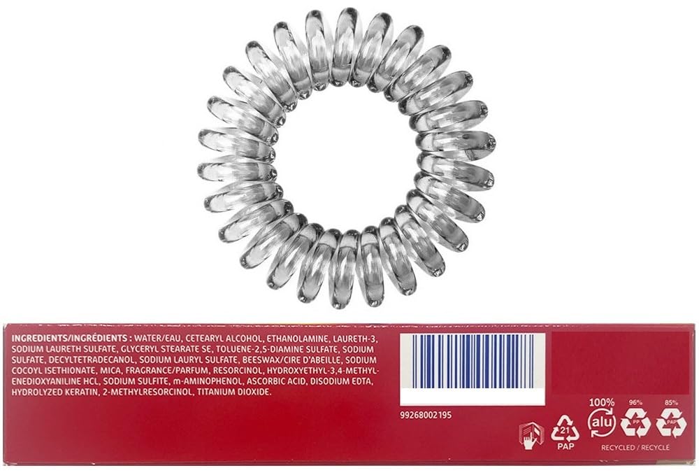 Color Touch 7/0 Medium Blonde/Natural Demi-Permanent Hair Color 2 Ounce and Salon Retail Concepts Hair Loop (Bundle 2 items)