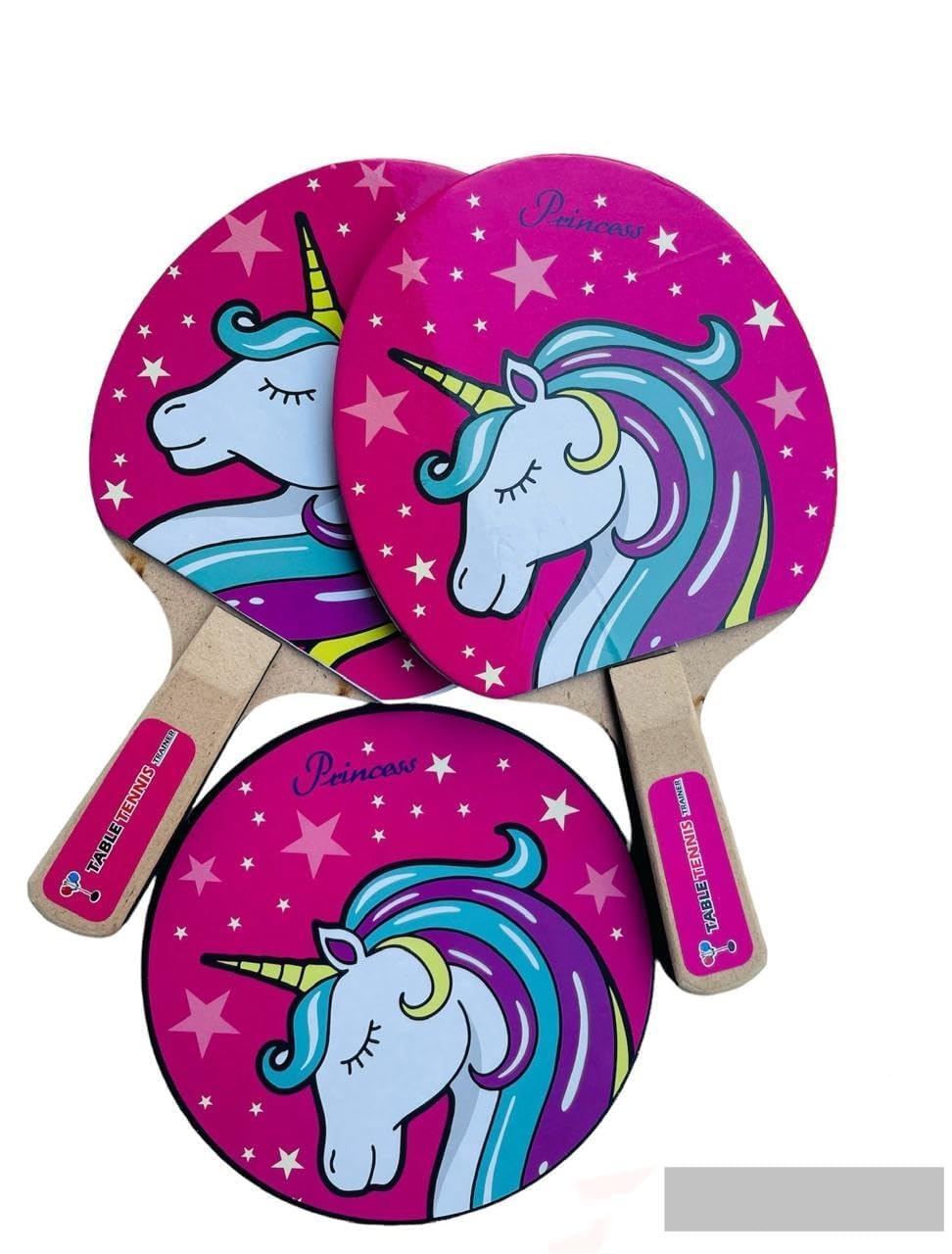 Nirvikalp Unicorn Portable Ping Pong Self Table Tennis Training Equipment Kit with 2 Racket & 2 Ball for Kids Adult & Beginners | Self-Training Device for Adults Children (Pack of 1) (B0CW2VKYCK) Amazon Price History, Amazon Price Tracker