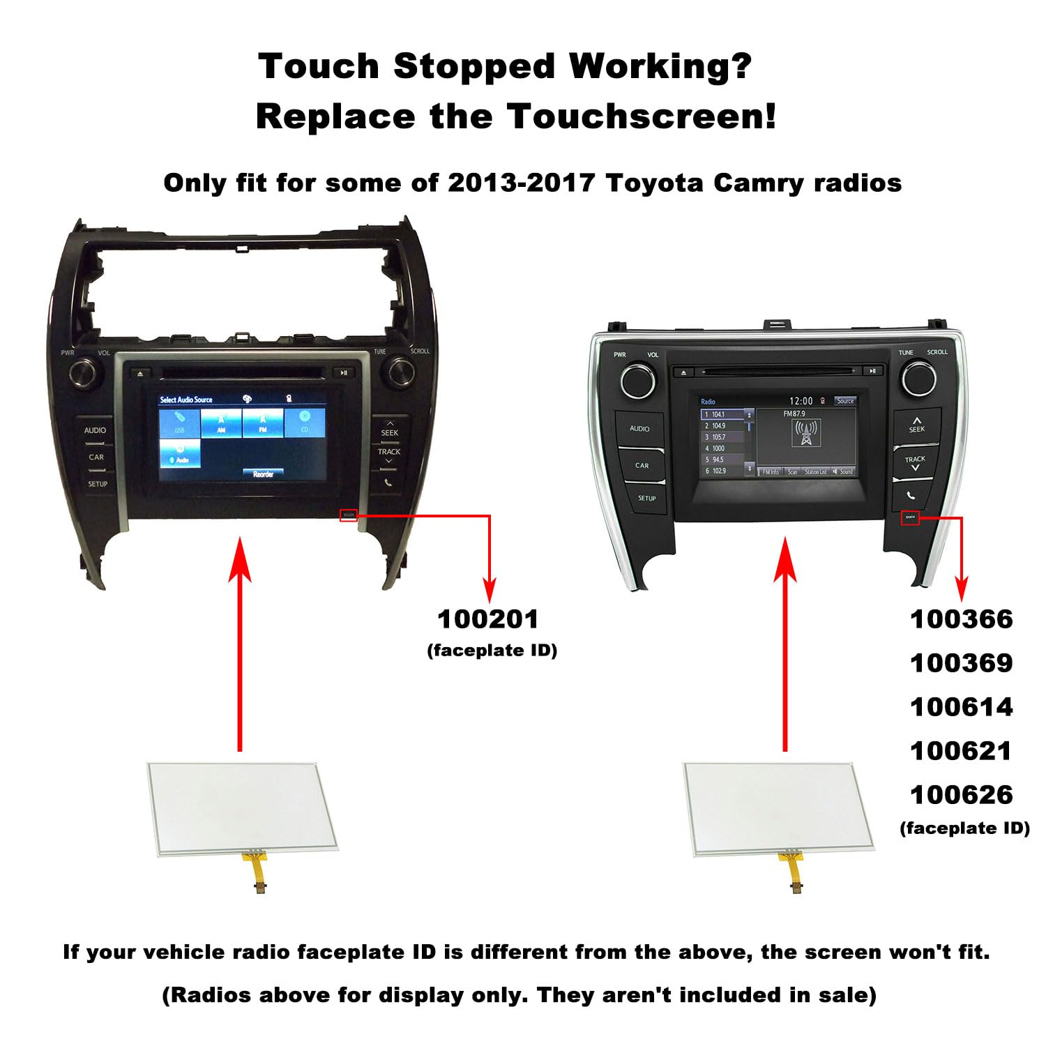Amazon.co.jp: ナビゲーション タッチスクリーン ガラス パネル