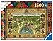 Price comparison product image Ravensburger Harry Potter Hogwarts Map 1500 Piece Jigsaw Puzzle for Adults & for Kids Age 12 and Up