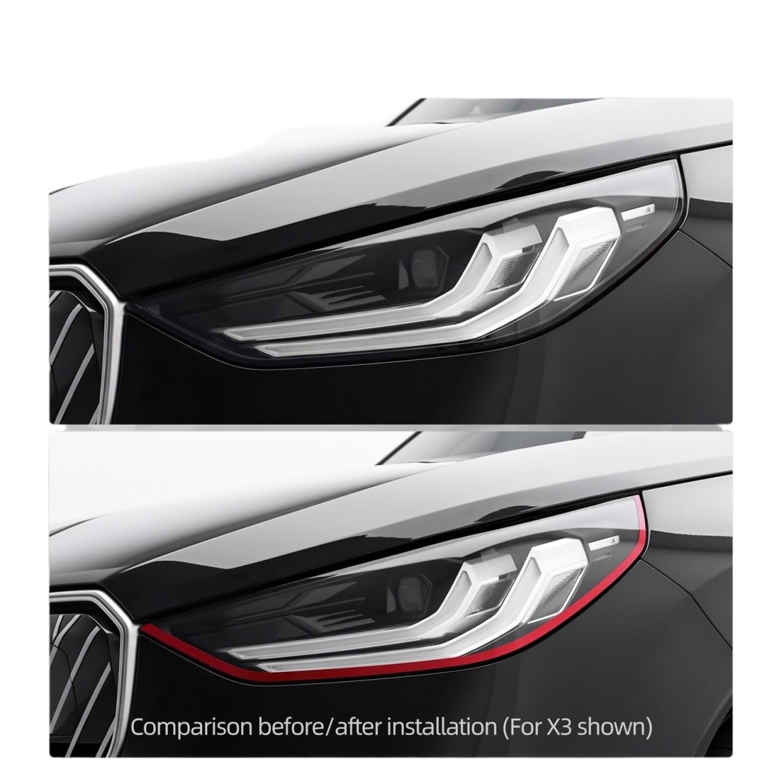 Reflektor powieka osłona Do Bmw X3 G45