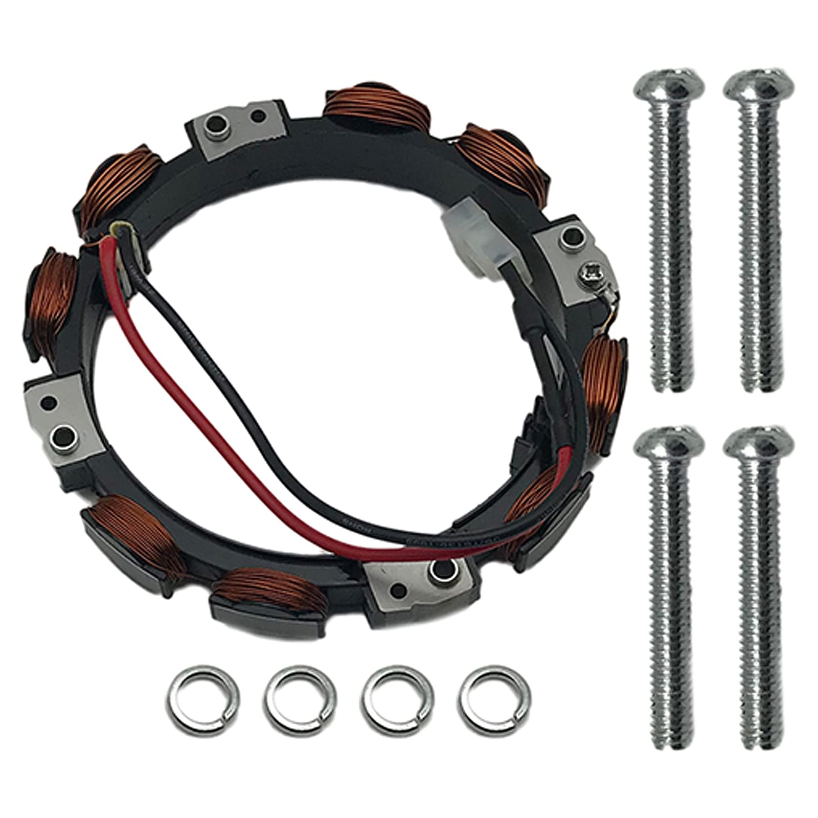 592831 Alternator Stator Compatible con Briggs & Stratton Alternator 696459 393800 691063 393474 Compatible con 19E400 19F400 19K400 Engine Toro Snowthrower