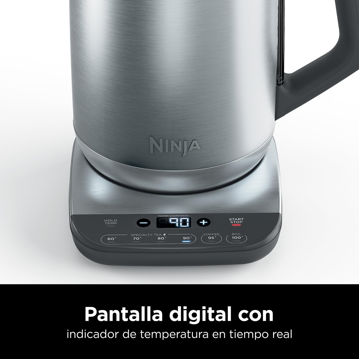 Ninja Hervidor de Agua con Temperatura Regulable, 1,7L, KT201EU