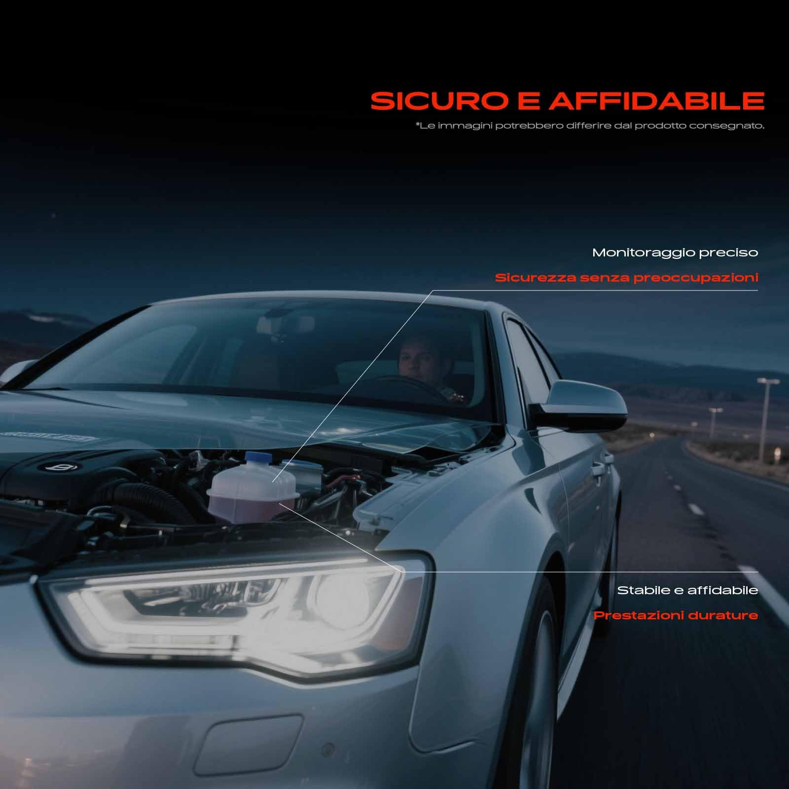 Frankberg Sensore livello liquido refrigerante Livello acqua di raffreddamento Compatibile con C3 II SC C4 Grand Picasso I UA Xsara Picasso N68 RCZ 607 9D 9U Replace# 1306C0