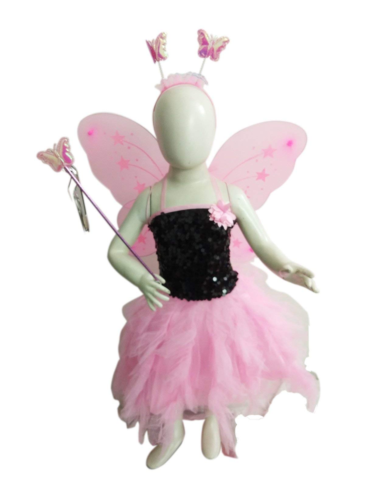 BookMyCostume Butterfly Insect Kids Fancy Dress Costume for Girls 5-6 years (B08KT94H35) Amazon Price History, Amazon Price Tracker