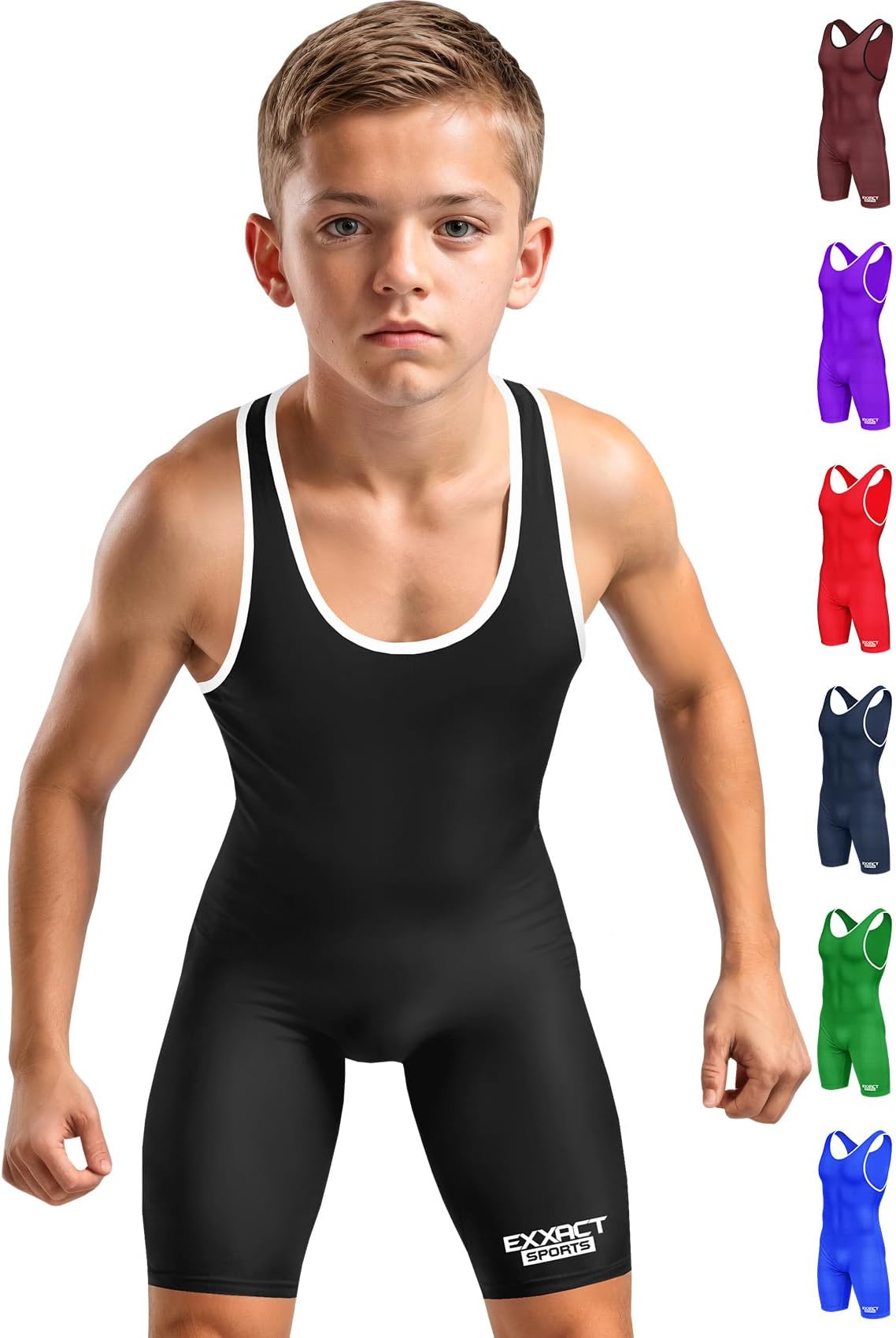 adidas as101s lycra solid wrestling singlet