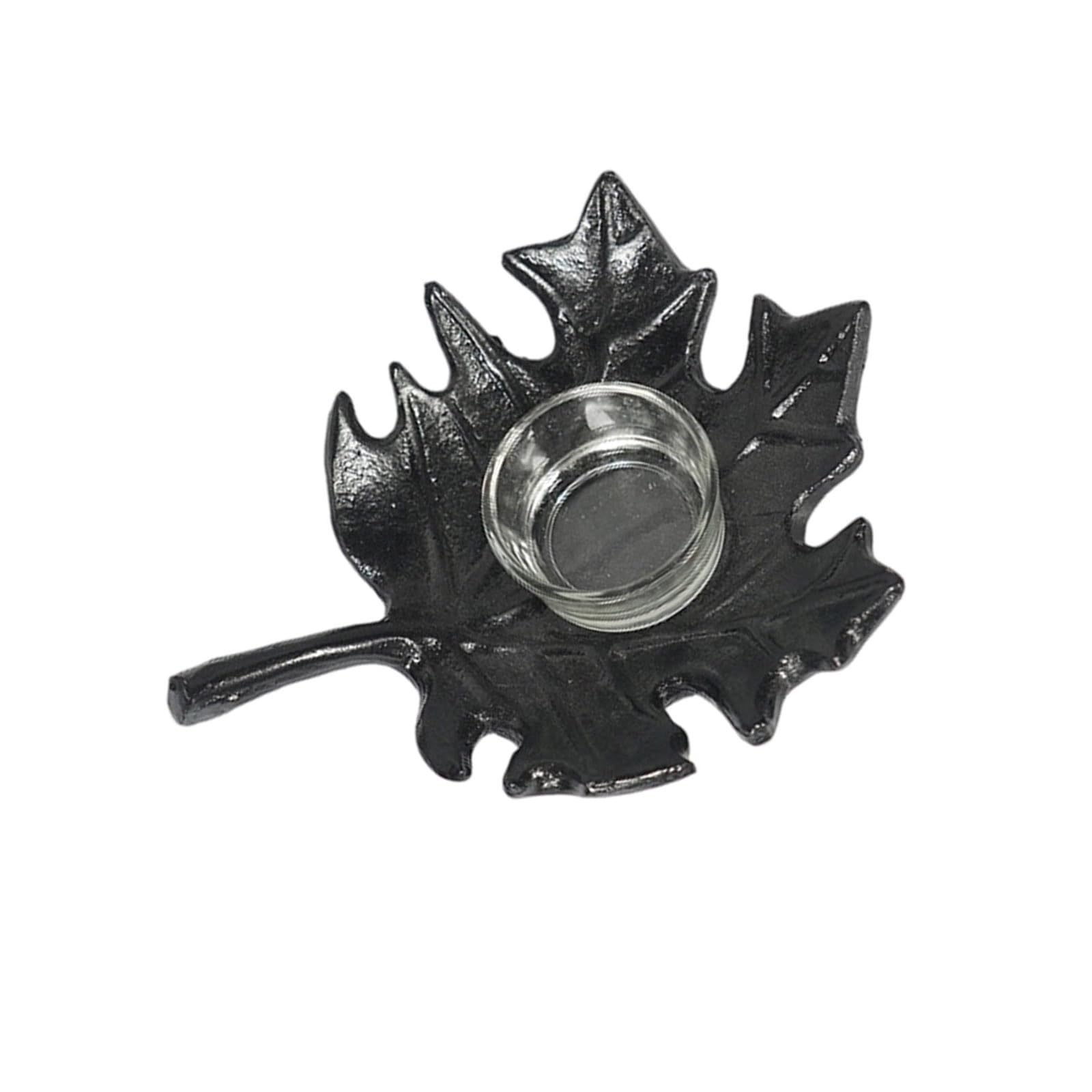 Carotoe C Arotoe Rural Iron Stand With Unique Maples Leaves Designs Metal Holders Perfect For Dining Tables & Living Room Iron Stand