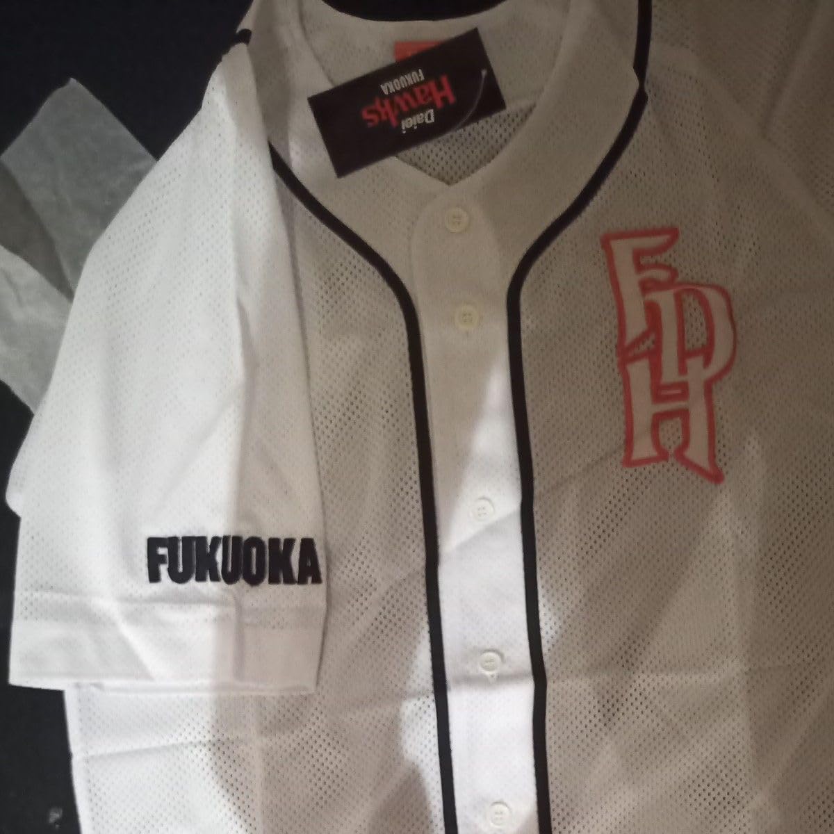 ＦＤＨ復刻レプリカユニフォーム　ダイエーホークス XL ホワイト 復刻鷹ジャンパー&FDHユニフォーム受注販売中！ | 福岡ソフトバンク