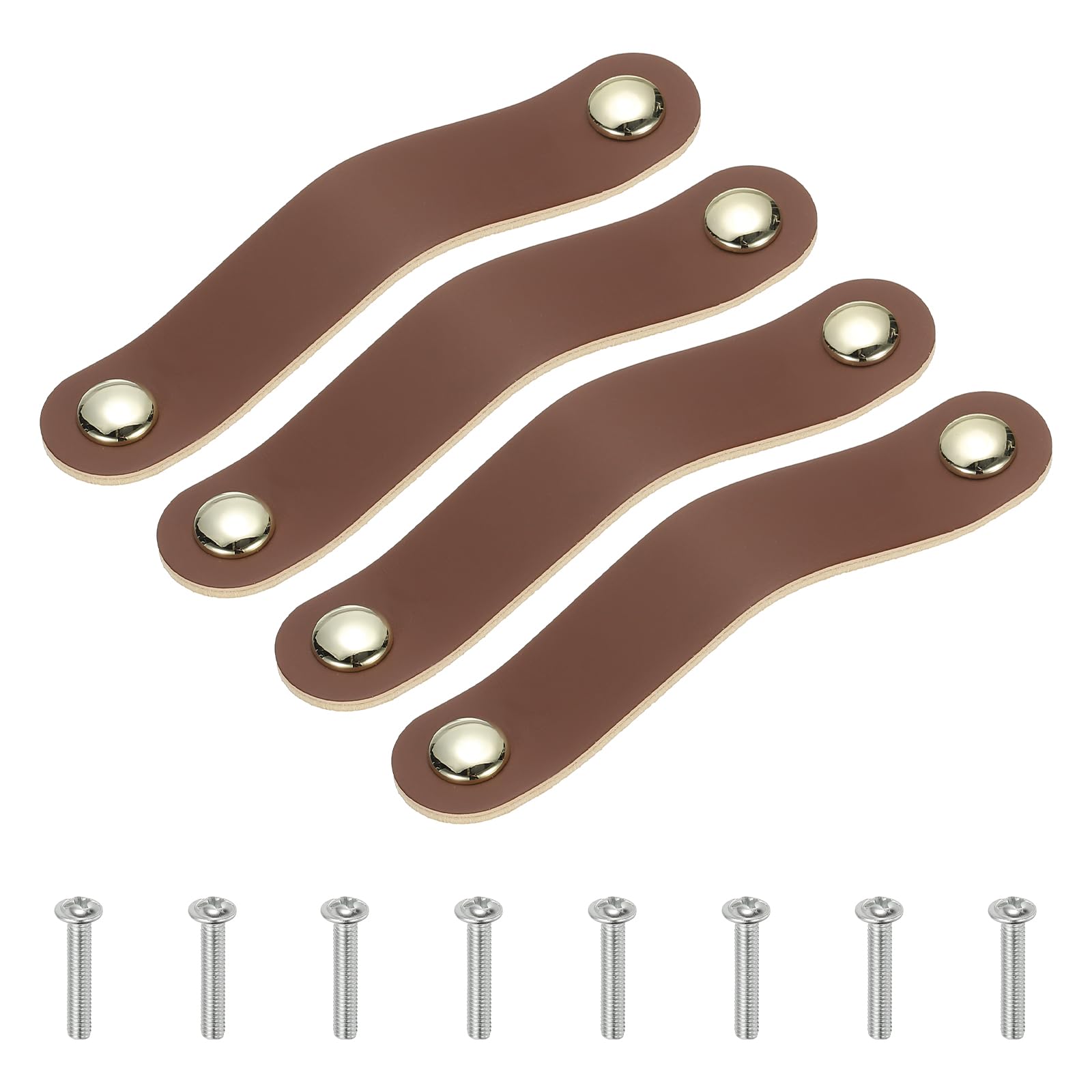 PATIKIL Leather Drawer Pulls